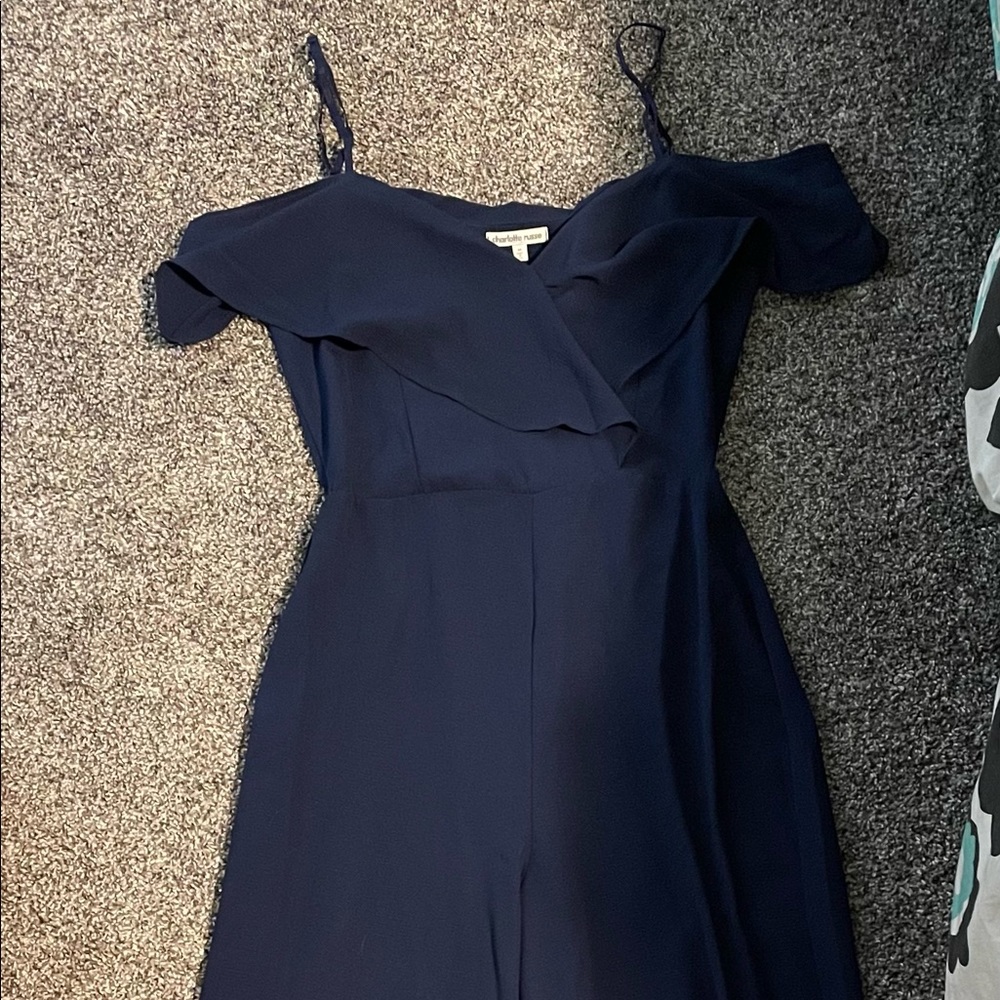 Navy Jumpsuit